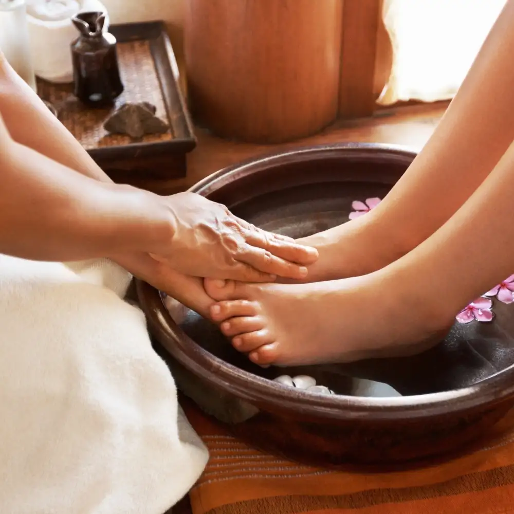 Quy trình massage chân
